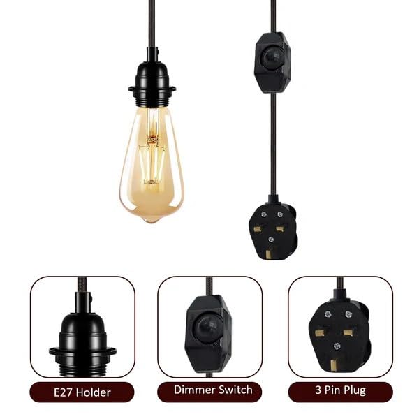plug replacement lamp pendant