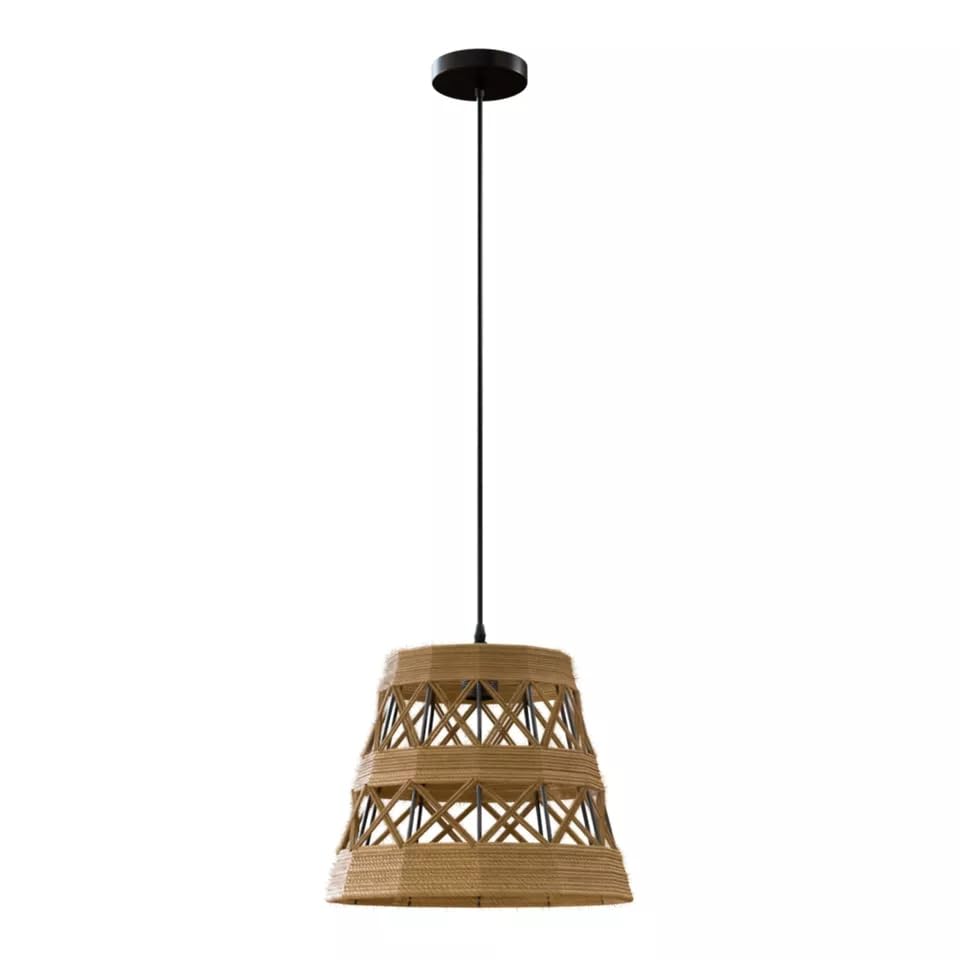 hallway hemp rope pendant lamp