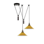 black copper pendant light for