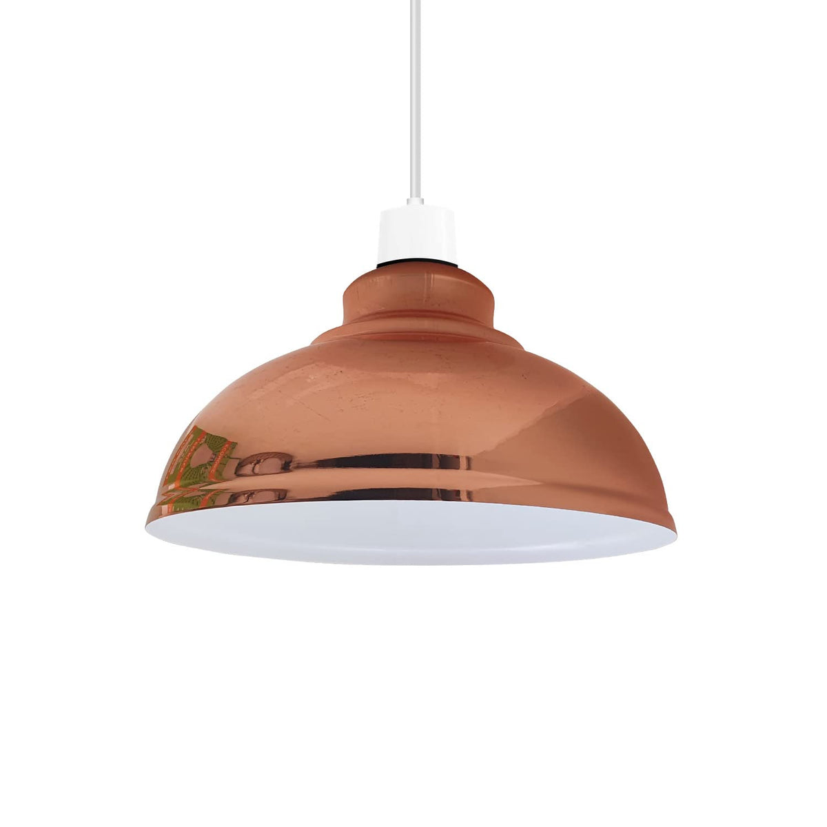 black metal ceiling light shad