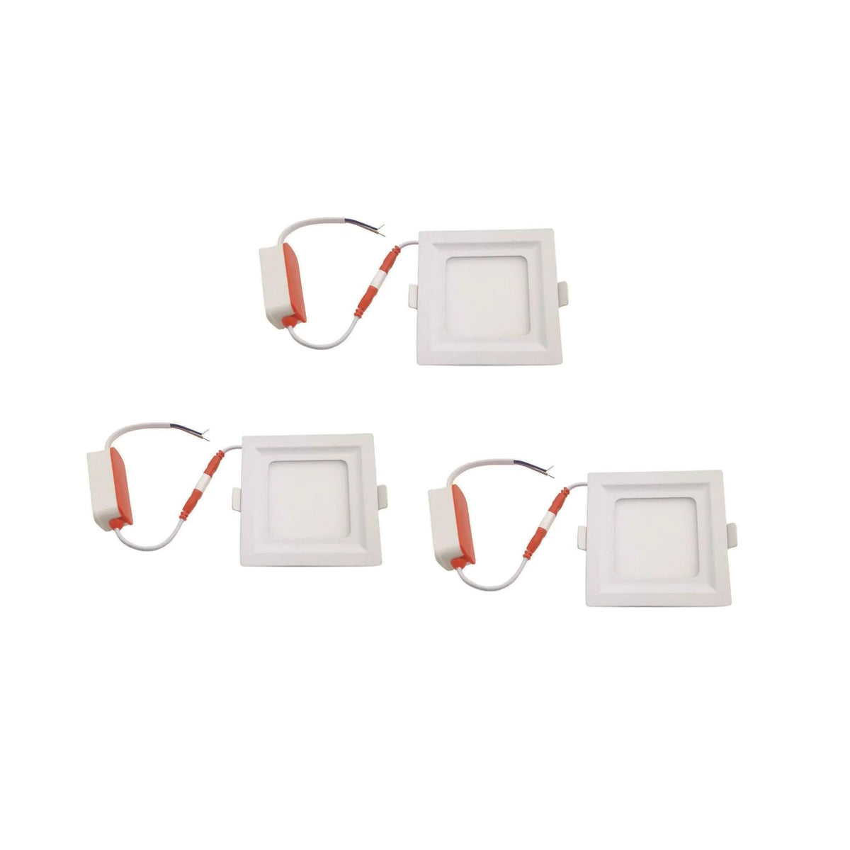 Square Recessed LED Panel Light – Slim Cool White 6000K Ceiling Light ~1220