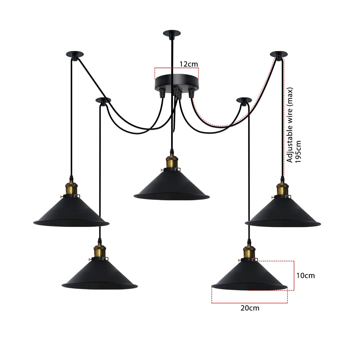 decorative pendant chandelier