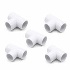 20mm PVC Conduit T Piece – White 3-Way Tee Fitting ~1234