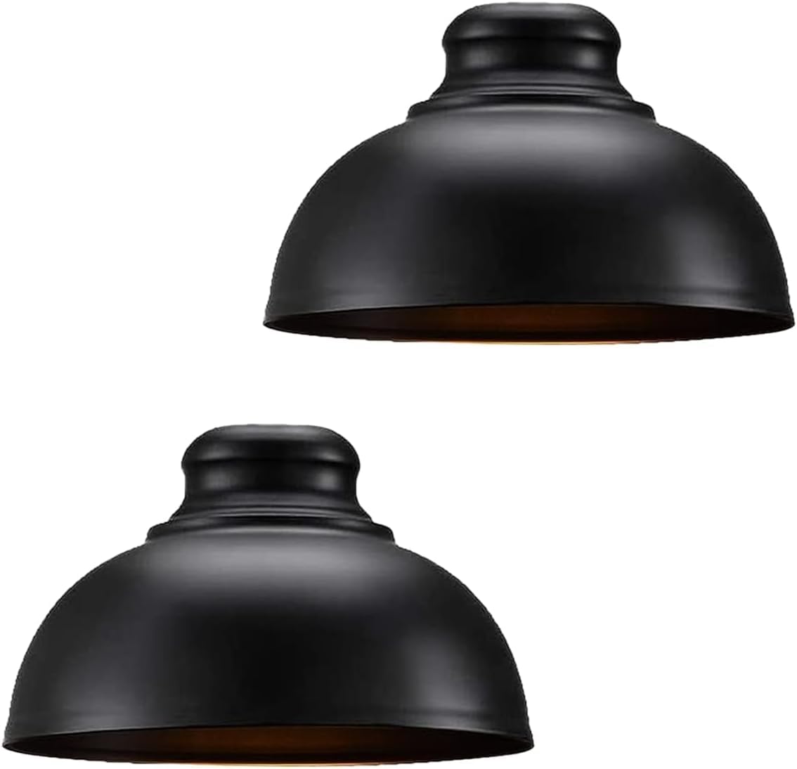 2 Pack Industrial Metal Pendant Lamp Shades ~1262