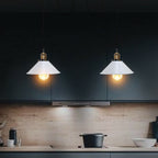 2 head E27 pendant light