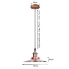 round modern fixture industria