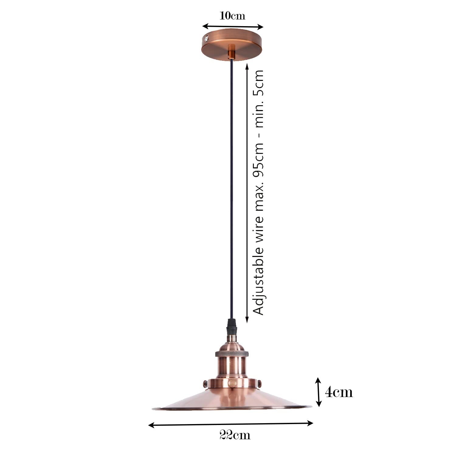 round modern fixture industria