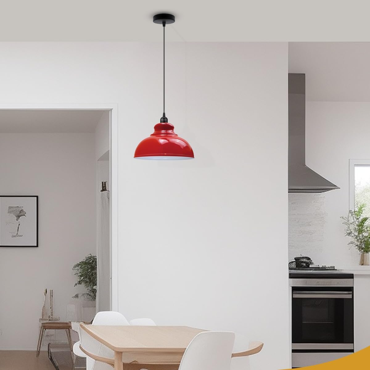 pendant brass light black