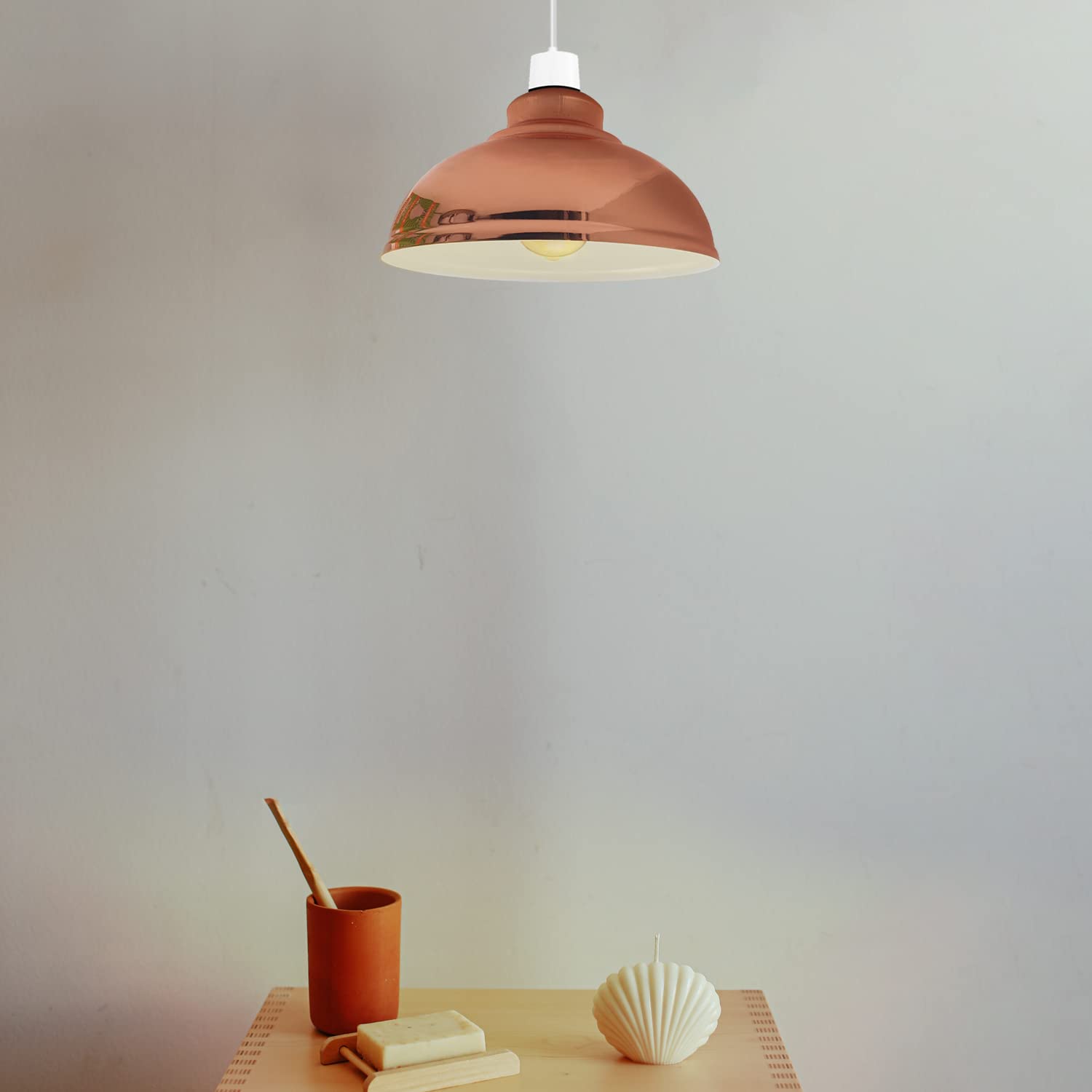 black brass light shade pendan