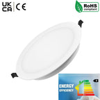 Modern 5W Round Recessed LED Downlight 6000K 550lm ~1223