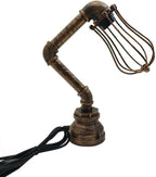 Steampunk Water Pipe Desk Lamp ~1267