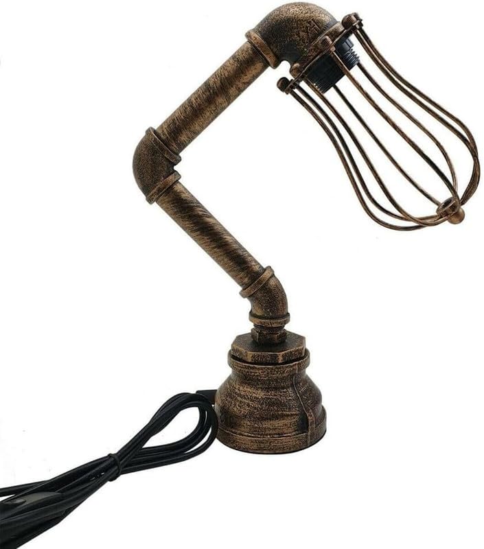 Steampunk Water Pipe Desk Lamp ~1267