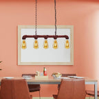 rustic pendant lights