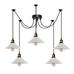 man chandelier spider outdoor