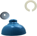 metal large shades black light