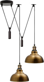 2-Head Spider Pendant Light | Industrial Retro Ceiling Lamp ~1105