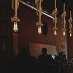 light retro industrial socket