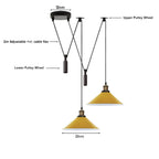 black copper pendant light for