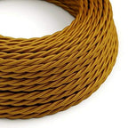 braided brass red core lightin