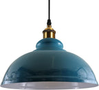 metal large shades black light