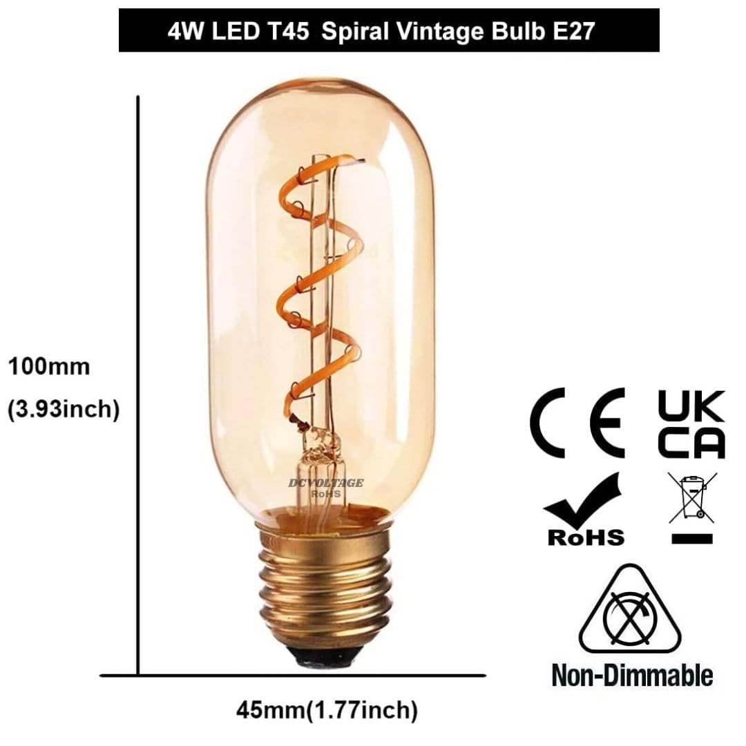 bulb white 4w e27 light glass