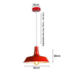 cone lampshade light pendant