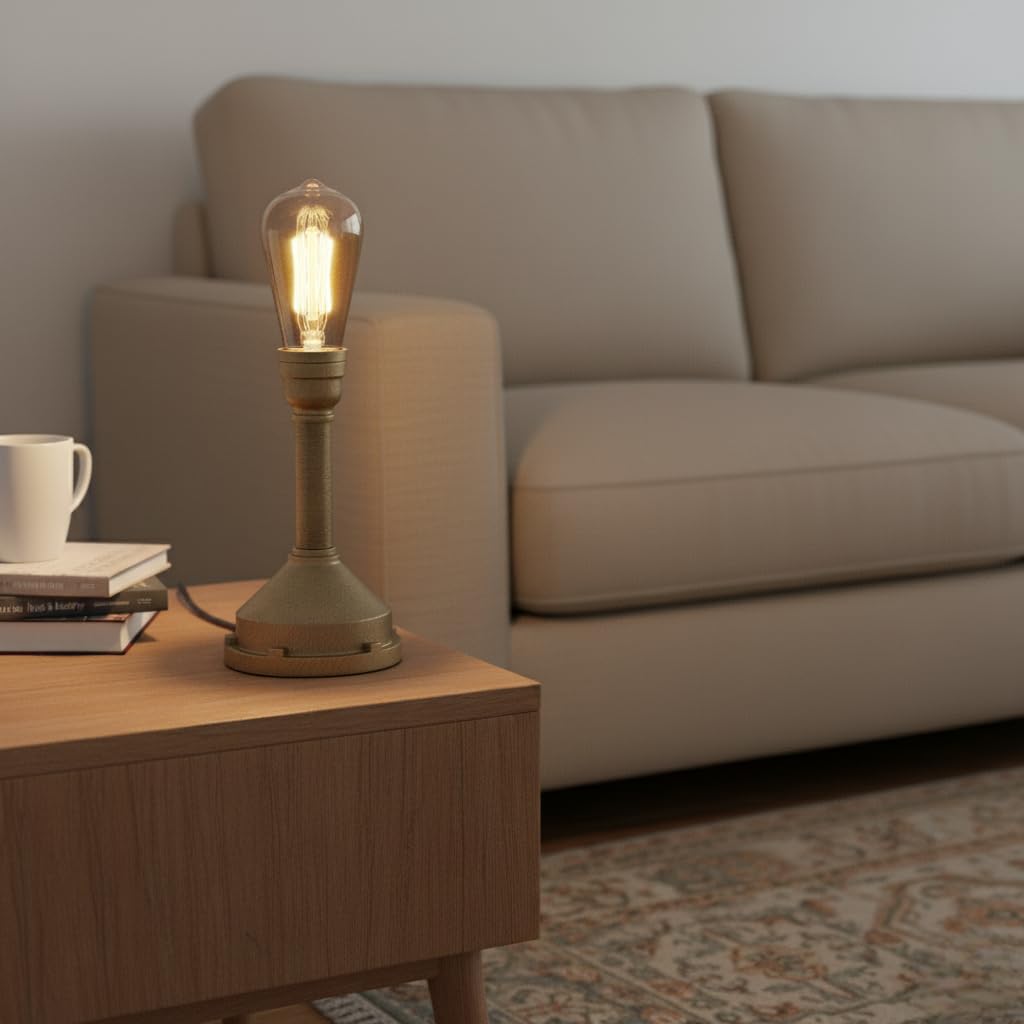 industrial lamp for café table