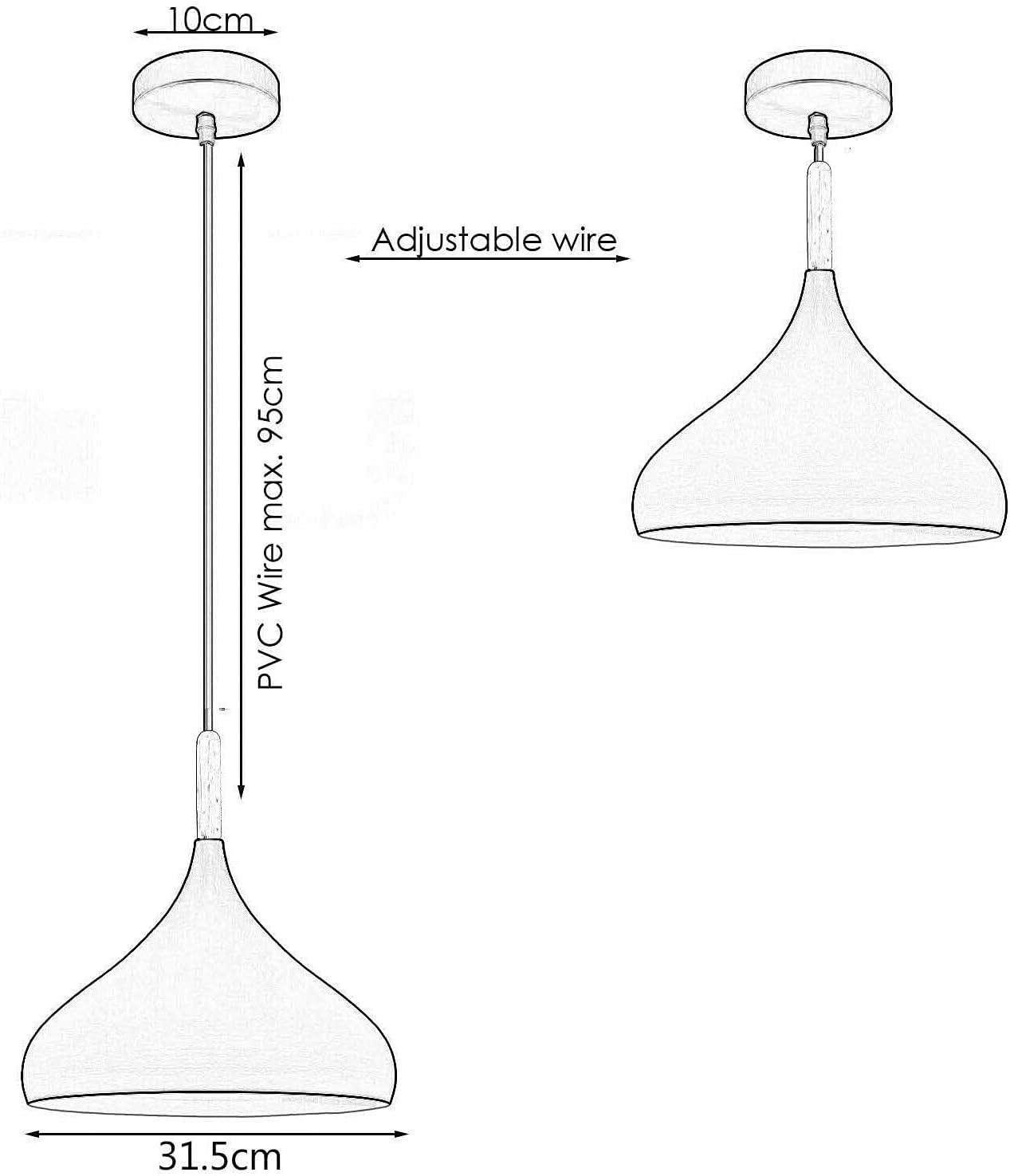 indoor pendant copper set