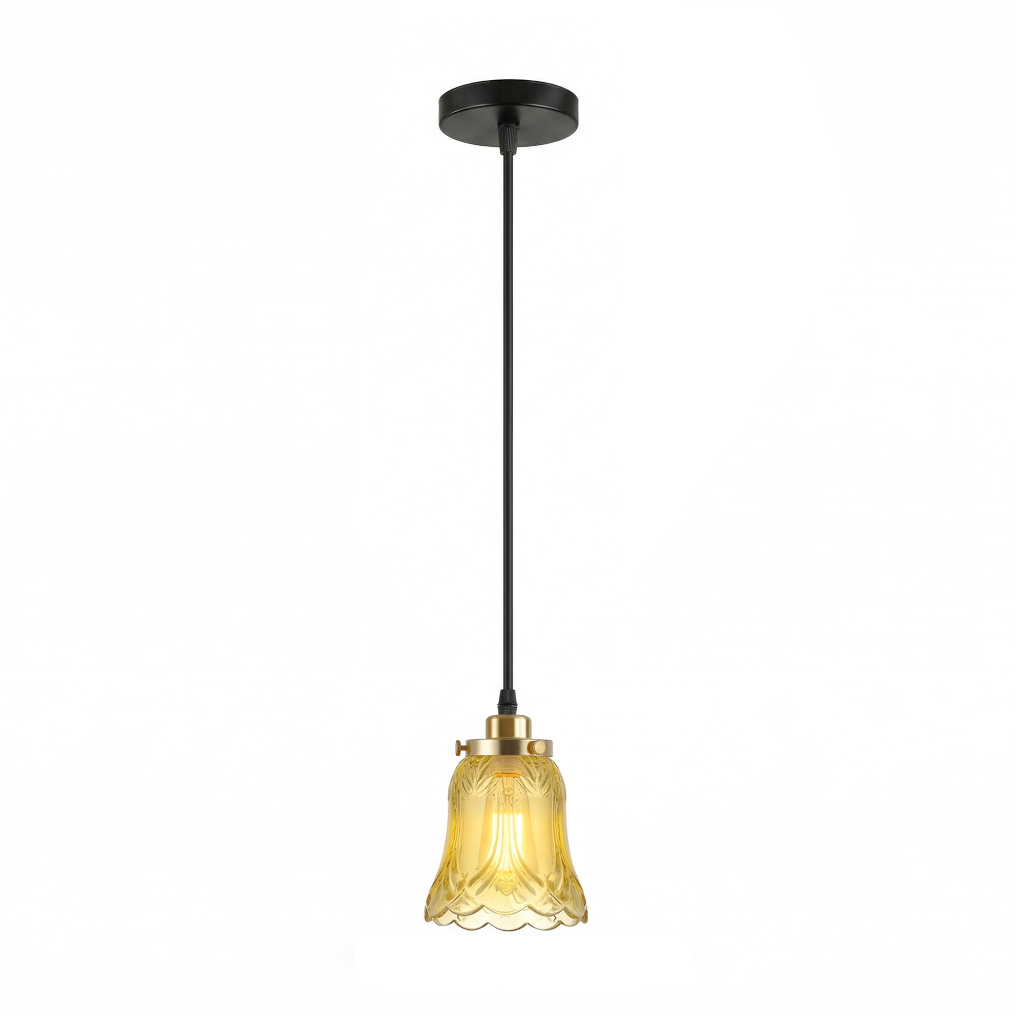 glass pendant lamp