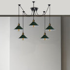 man chandelier spider outdoor
