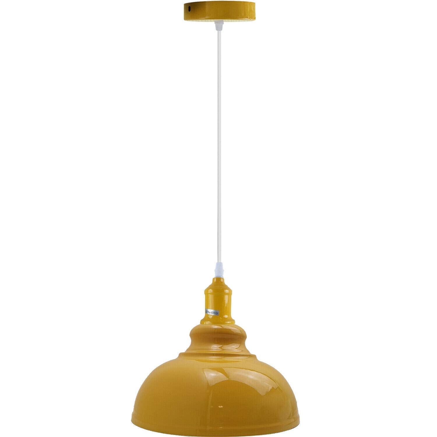 light flush e27 way white