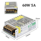 12V 60W 5A LED transformer power supply IP20 indoor