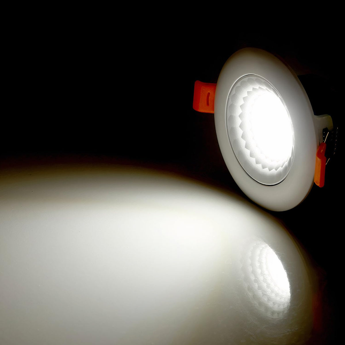 Modern New LED Recessed Ceiling White LED Round Panel Downlight IP20 Cool White ~1222