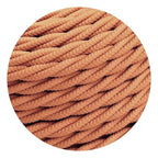 braided cable 2 core lighting