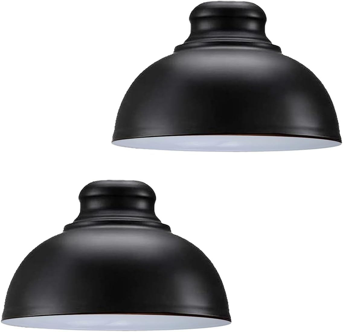 2 Pack Industrial Metal Pendant Lamp Shades ~1262