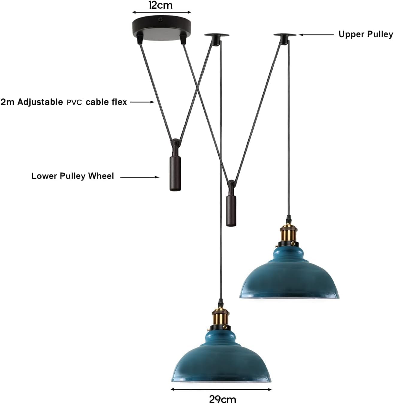 black bulb lighting hardware