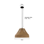 boho hemp rope pendant lamp