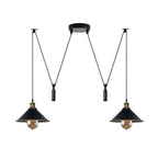 black fitting lights pendant