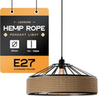 Hemp Rope Industrial Pendant Light ~1241