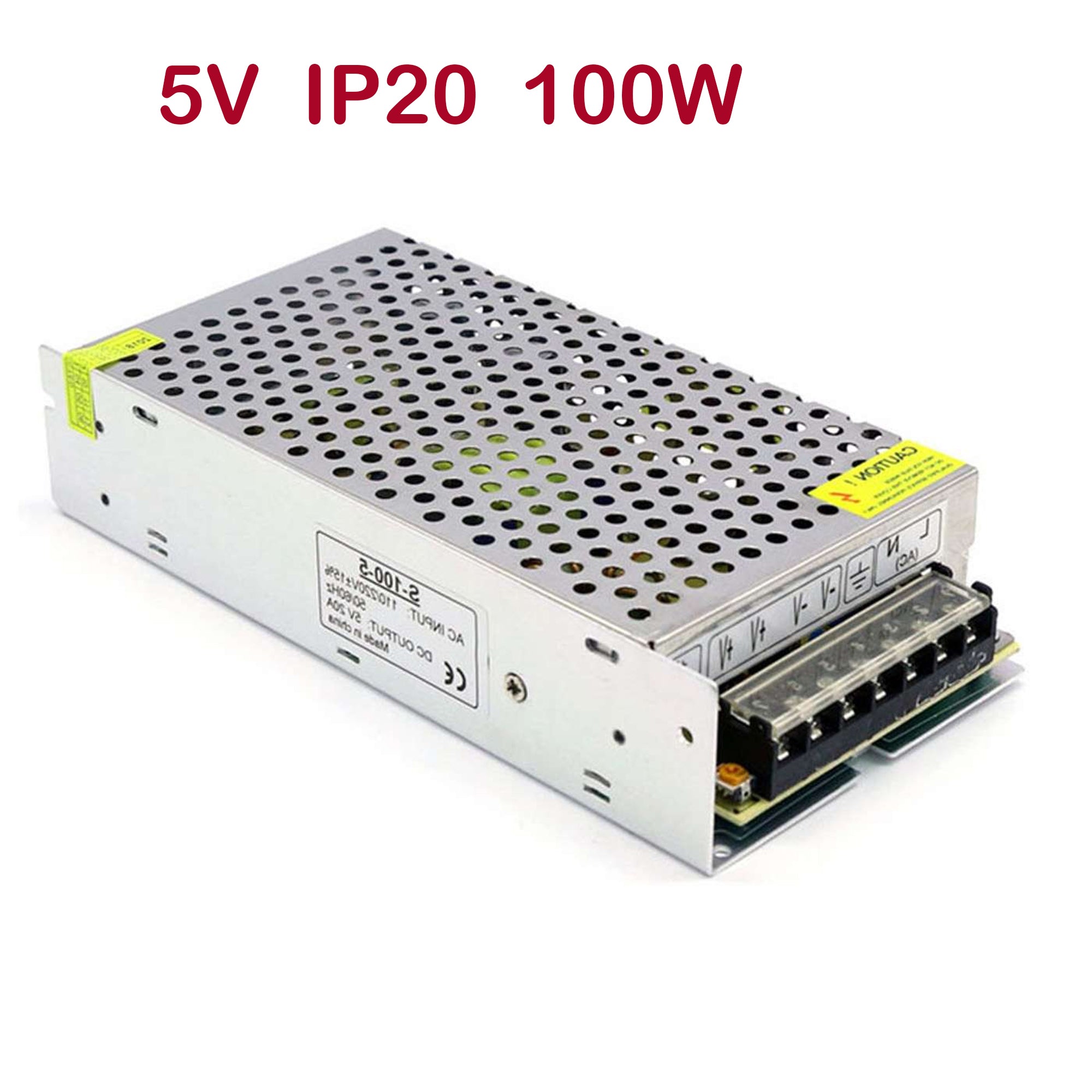 Universal IP20 DC 5V Power Supply Switching ~1007