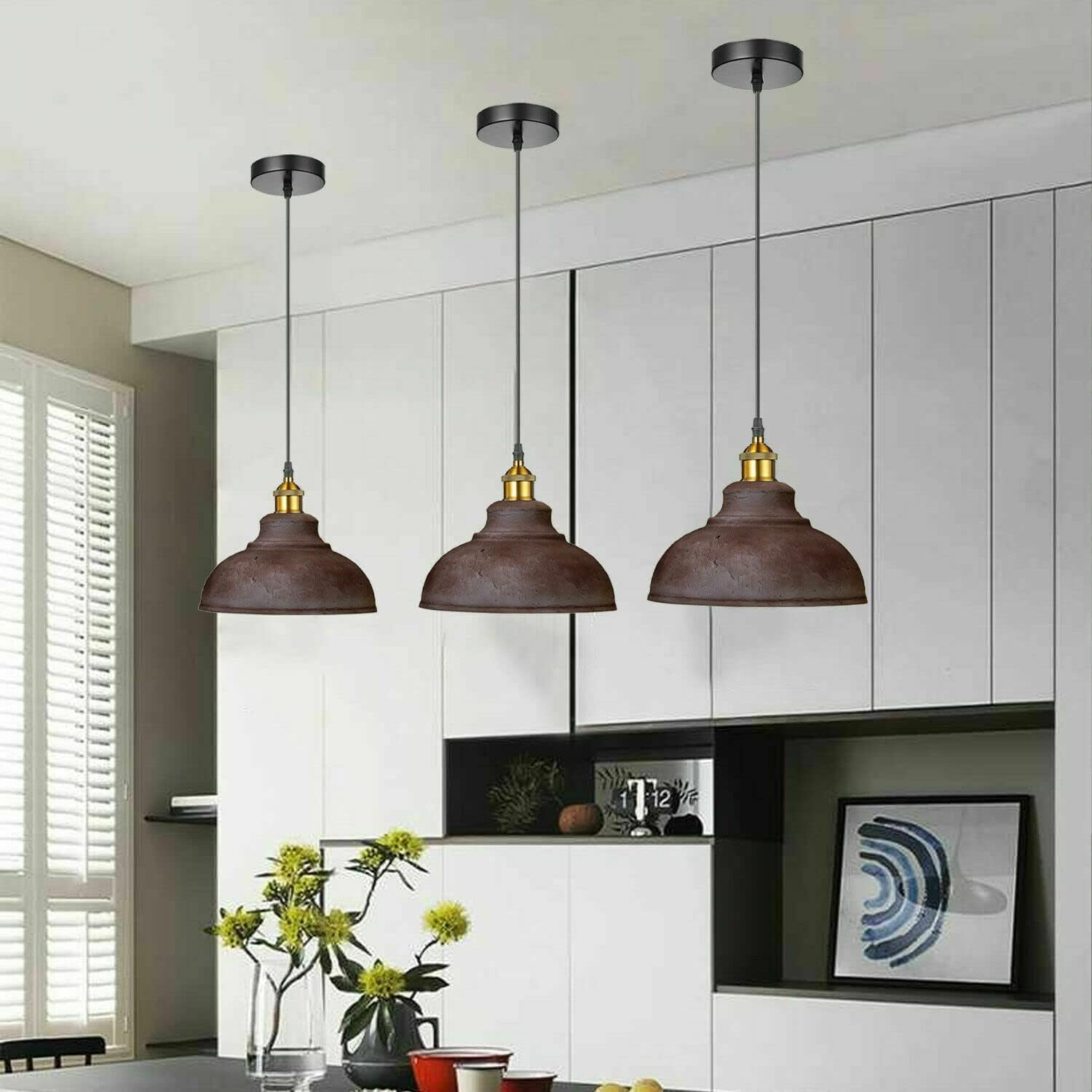 lampshade shades metal black