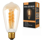 bulb white 4w e27 light glass