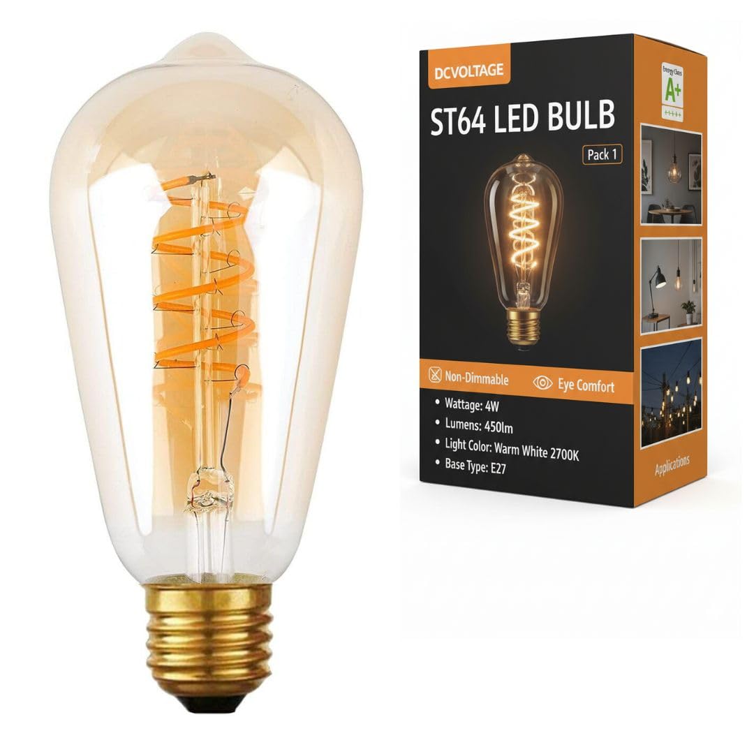bulb white 4w e27 light glass