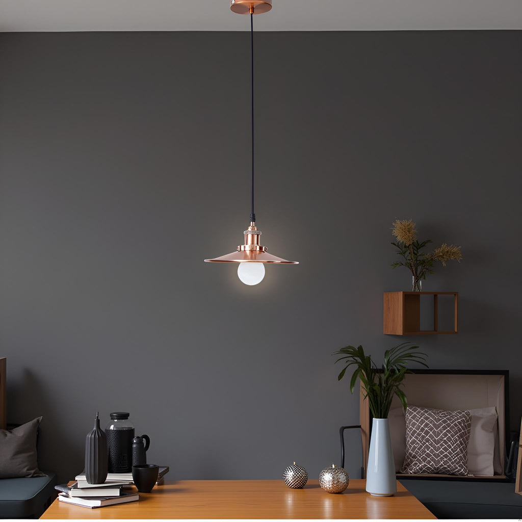 round modern fixture industria