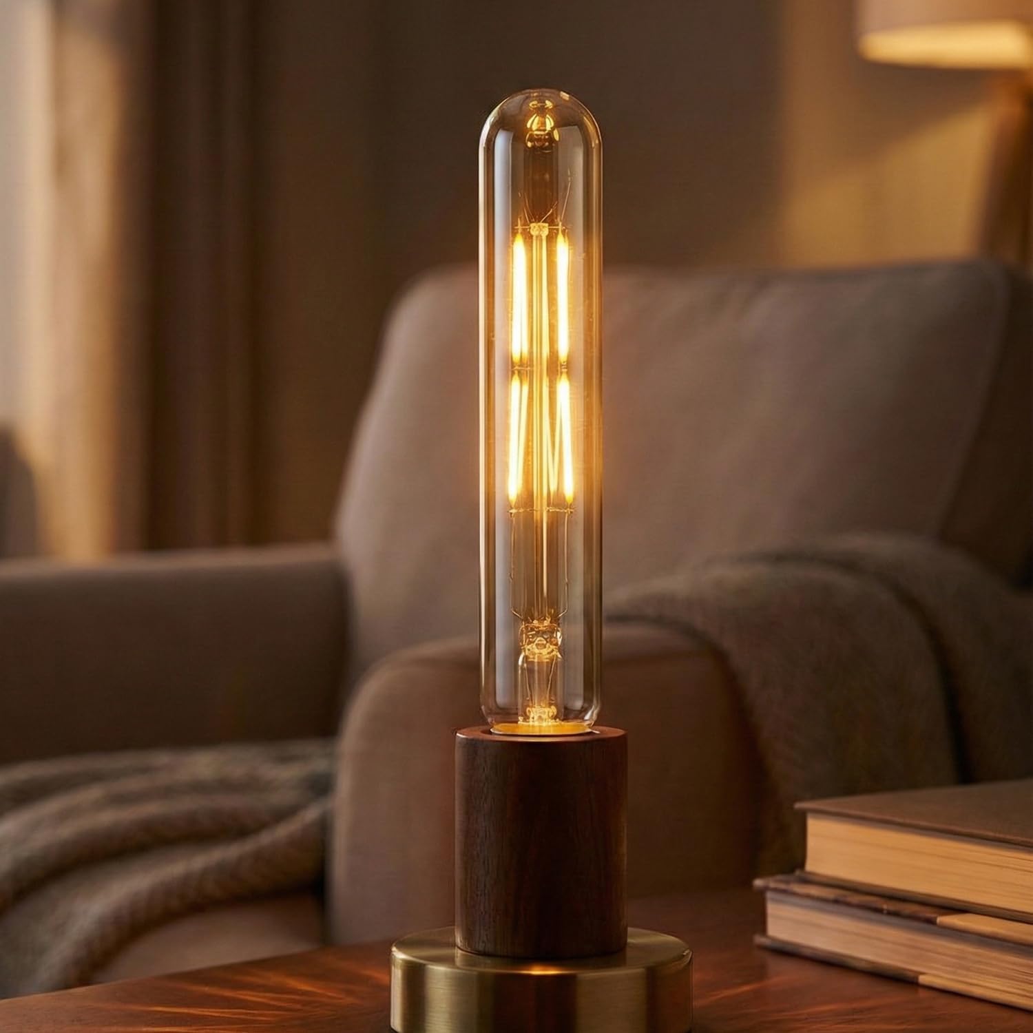 LED Non Dimmable Vintage Filament 4W T185 E27 Light Bulb ~1158