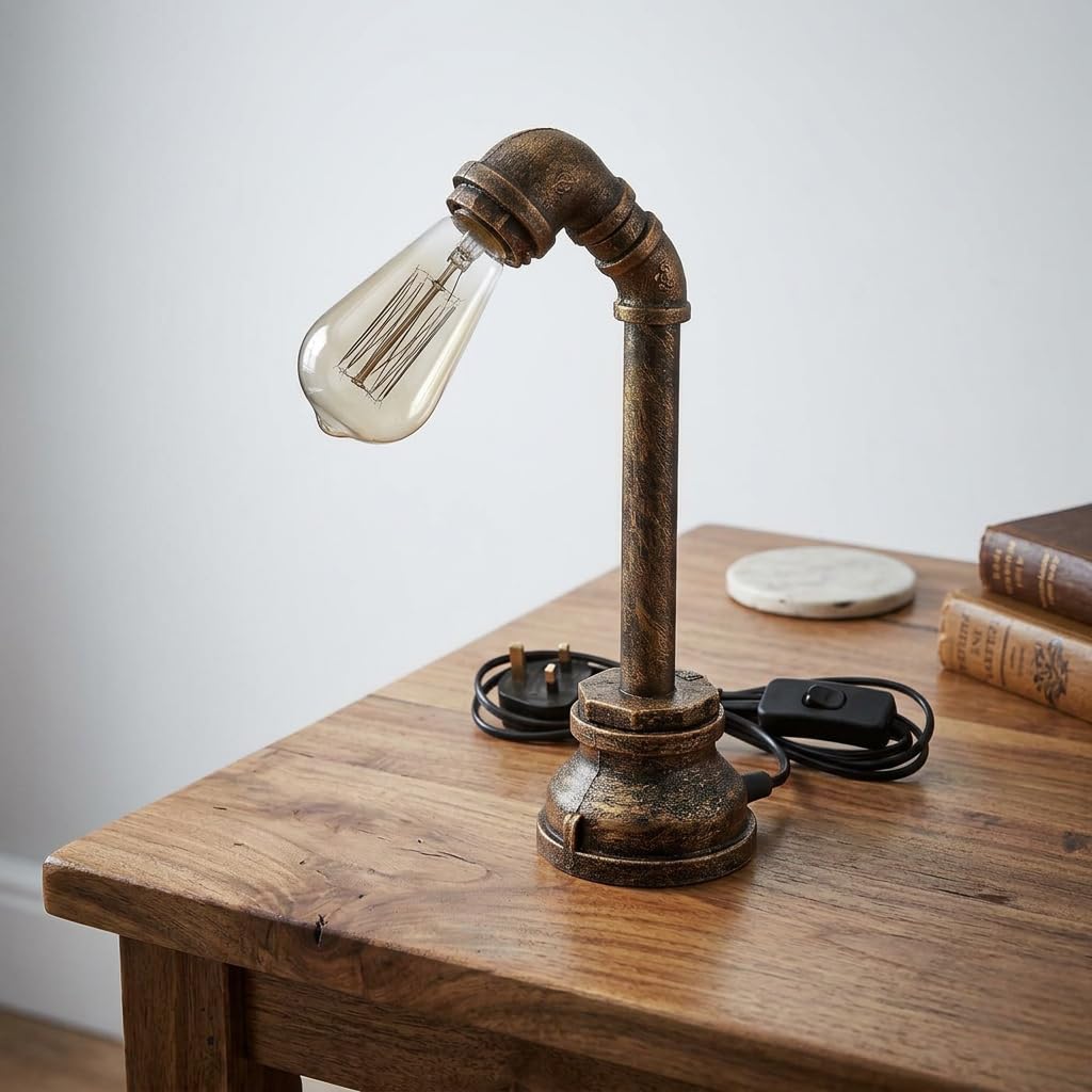 industrial lamp for café table