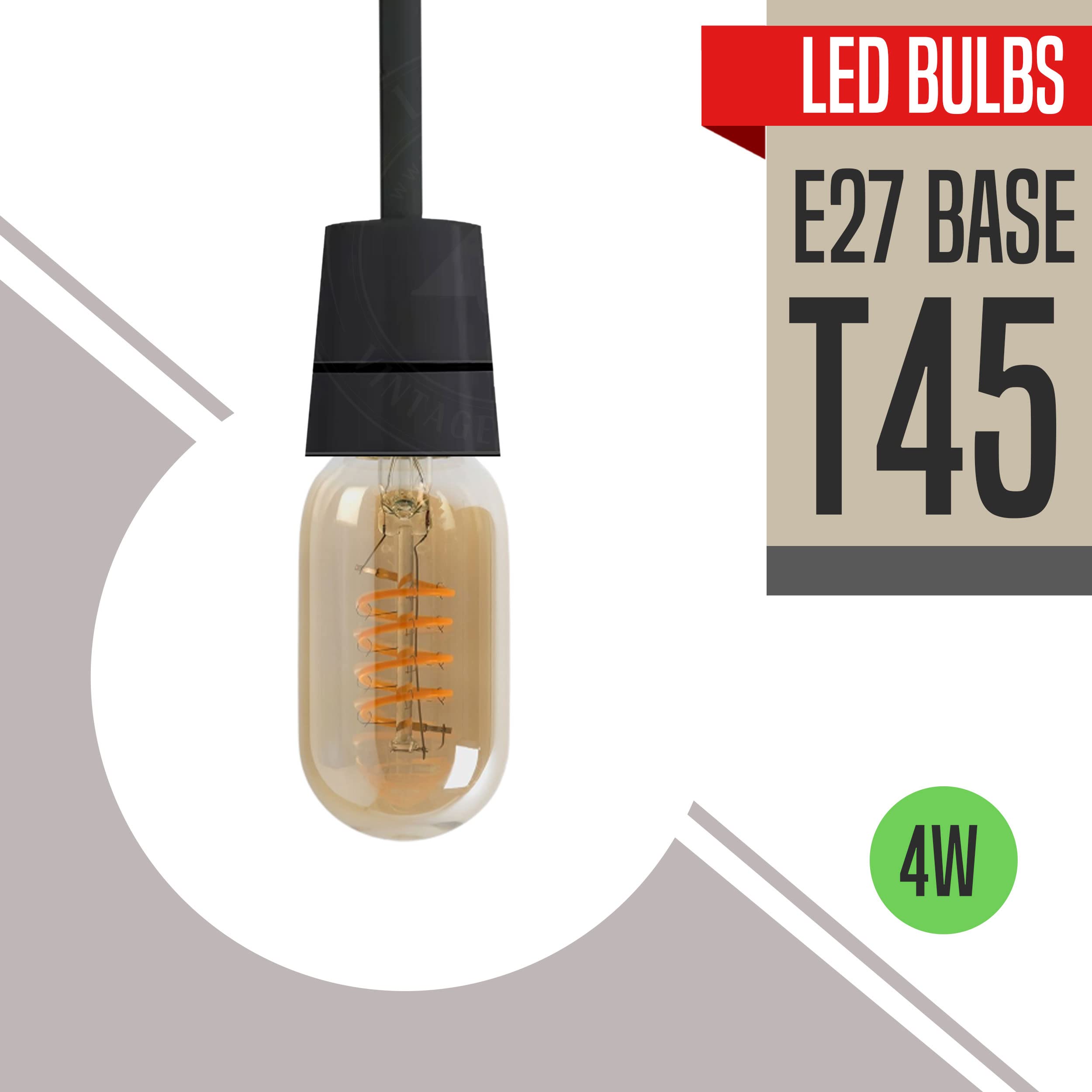 bulb white 4w e27 light glass
