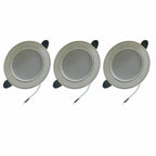 5W Round Recessed LED Panel Light 6000K 550lm ~1221
