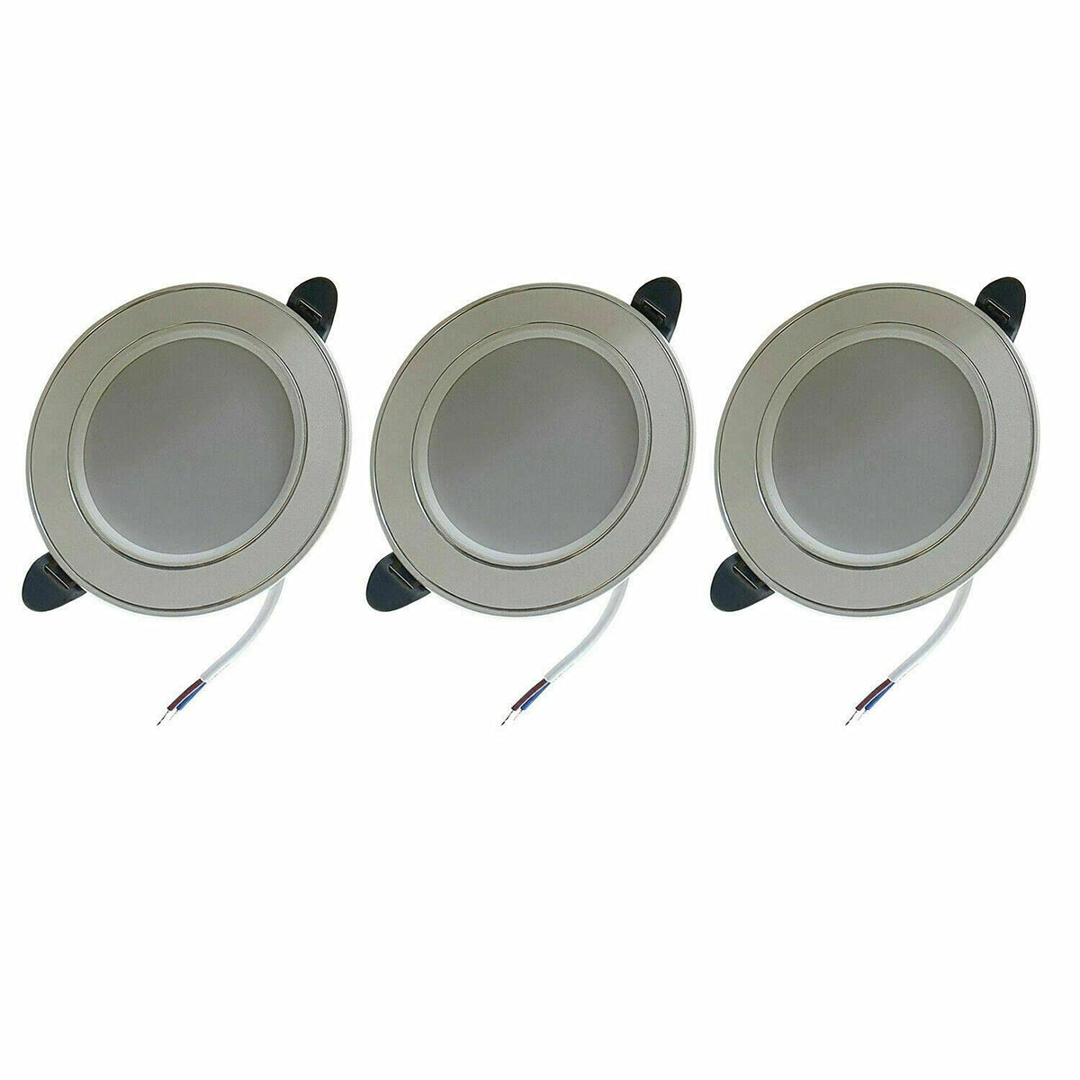 5W Round Recessed LED Panel Light 6000K 550lm ~1221