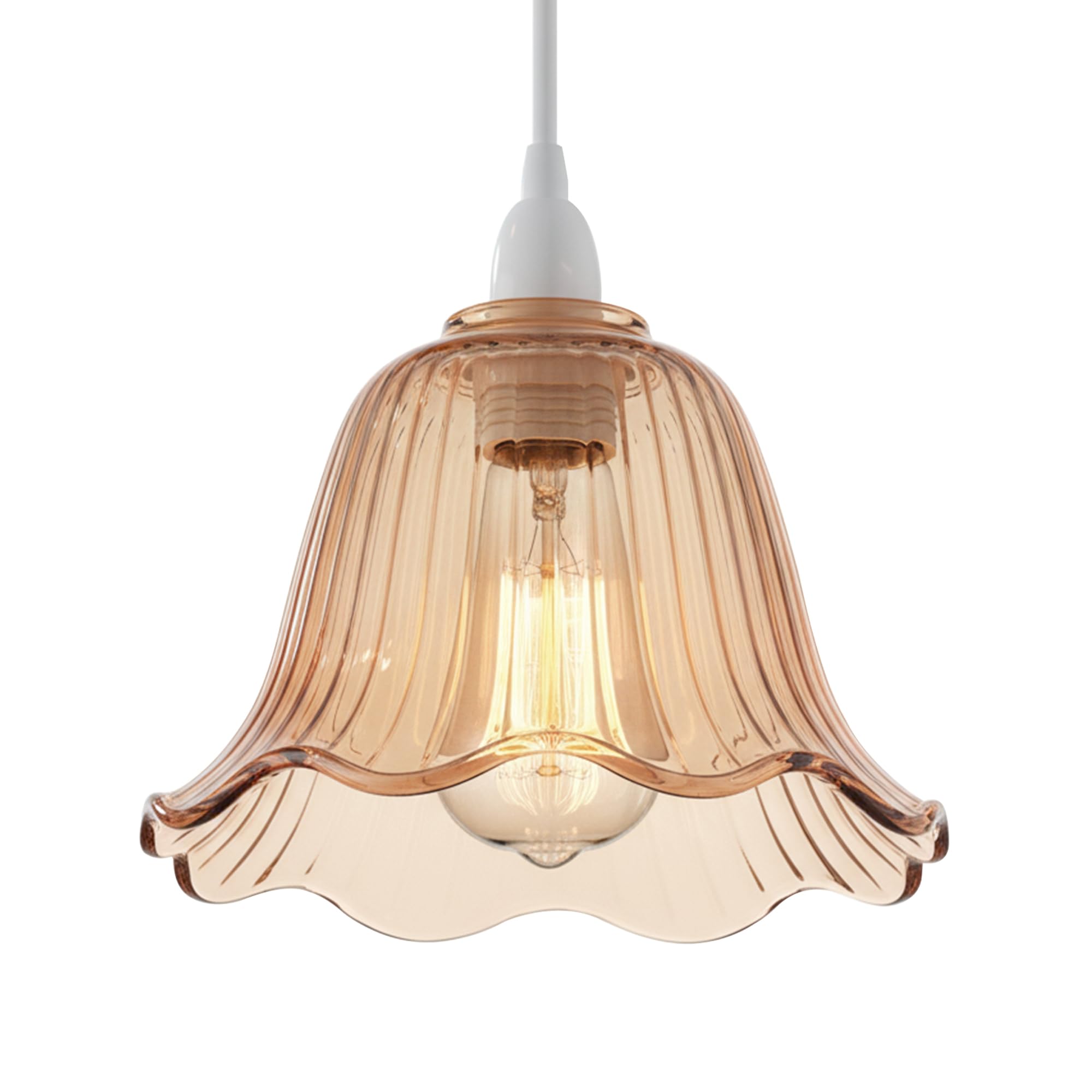 gold black cage shade metal
